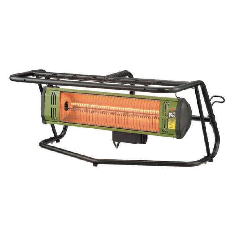 ケージ付き遠赤外線ヒーター 幅708×奥行404×高さ329mm 電源コード1.8m