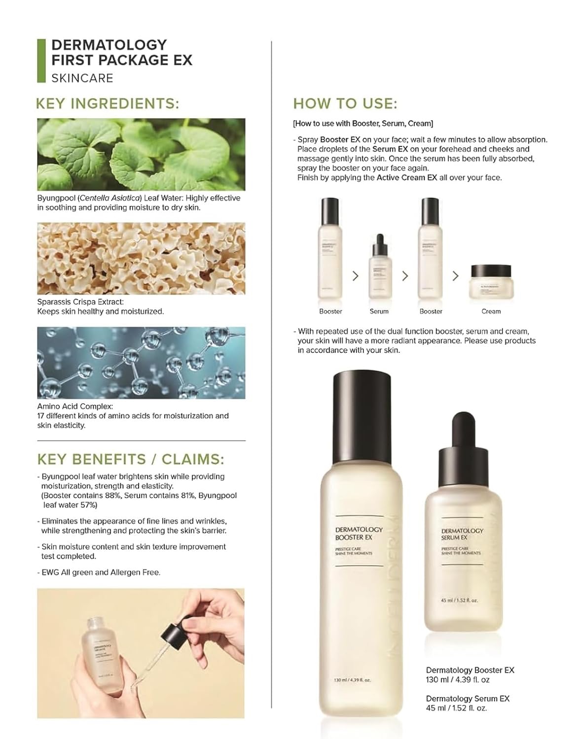 Incellderm Dermatology First Package (Booster & Serum) - mein40