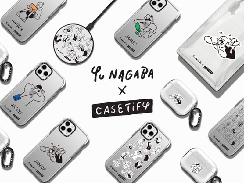 SNS映えスマホケースで話題の「ケースティファイ」が長場雄とコラボ