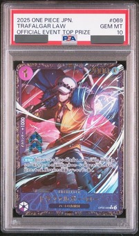 PSA10】トラファルガー・ロー P-017 P ウィナープロモ PSA10