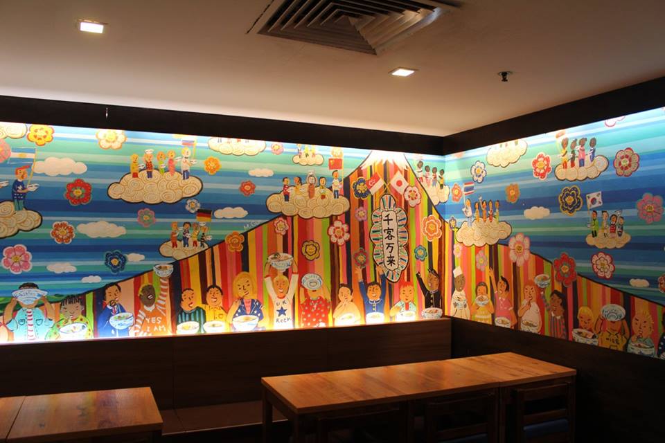ラーメンチャンピョン壁画制作 – Ramen Champion Mural