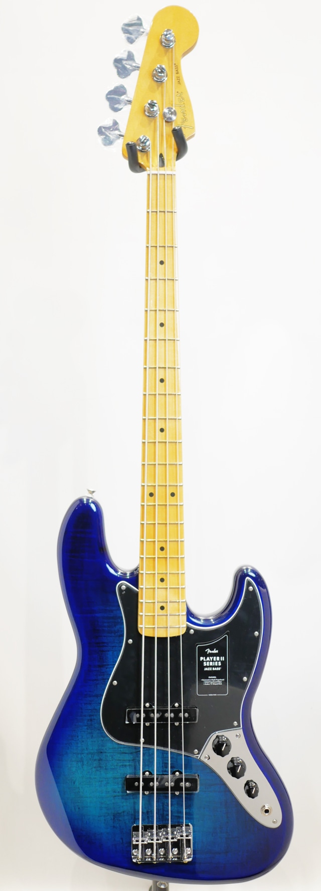 Limited Player II Jazz Bass Flame Maple Top MN/Blue Burst: ベース