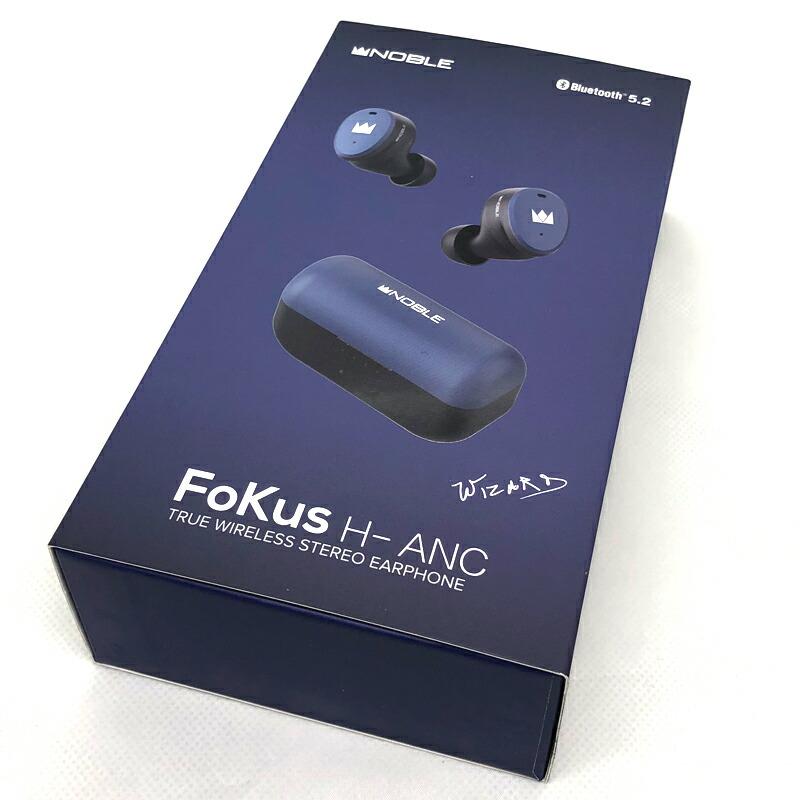 中古品》Noble Audio ワイヤレスイヤホン FoKus H-ANC ブルー: PA