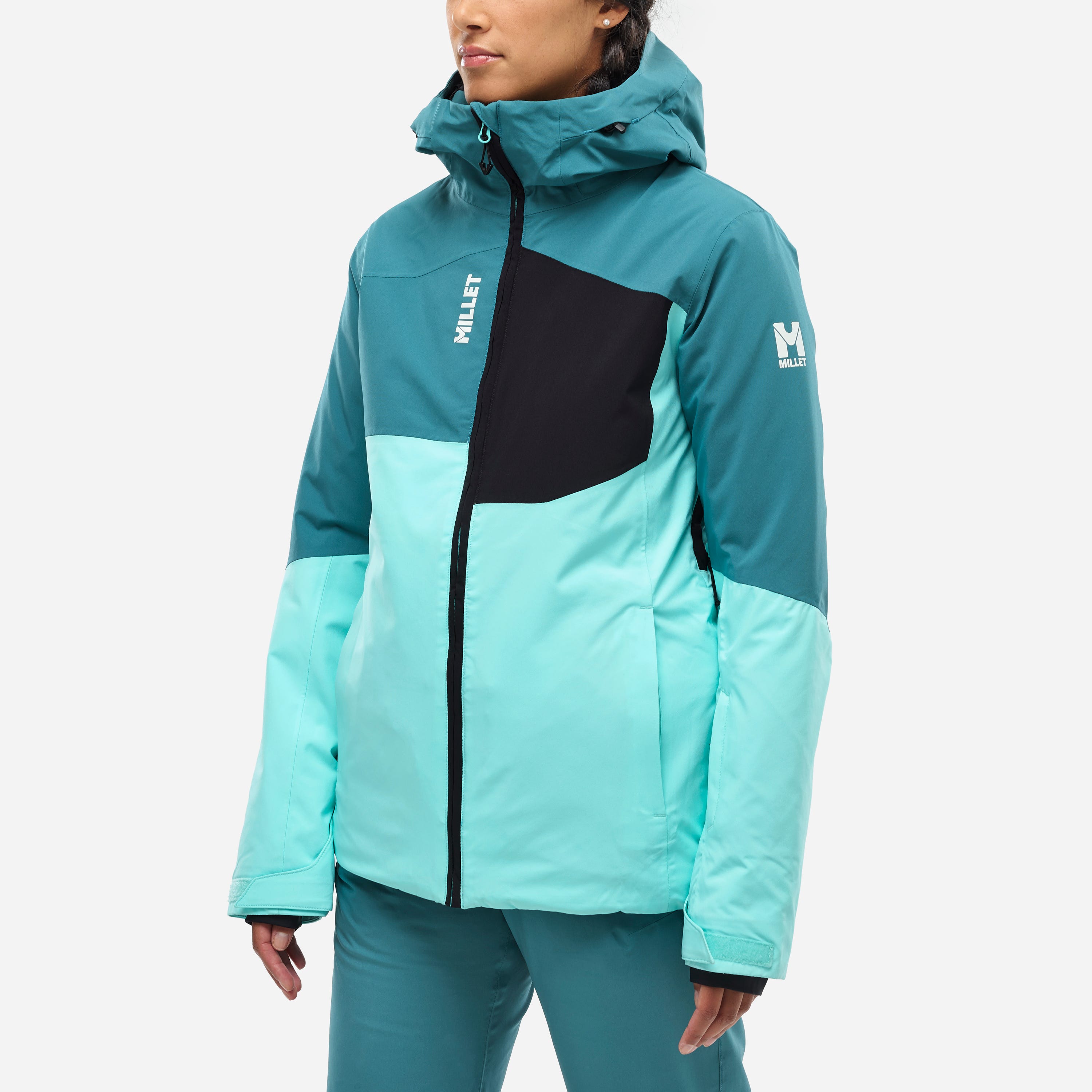 Nallo Jkt W Aruba/Hydro MIV9904_N9891 - - Ski | Millet