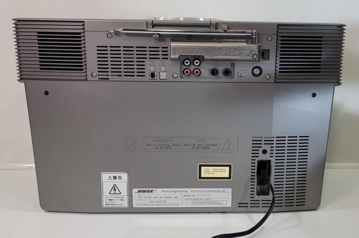 Bose VIA Virtual Imaging Array [MiniDisc Wiki]