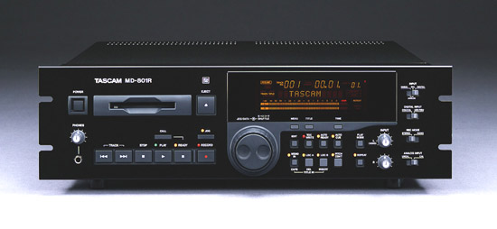 TASCAM MD-801R (MKI,MKII) / MD-801P [MiniDisc Wiki]