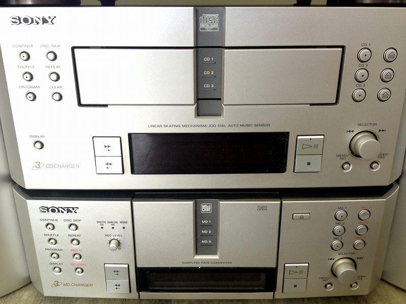 SONY(ソニー)3CD・3MD独立構成ミニコンポ「pixy」DHC-MD717 | mirudake