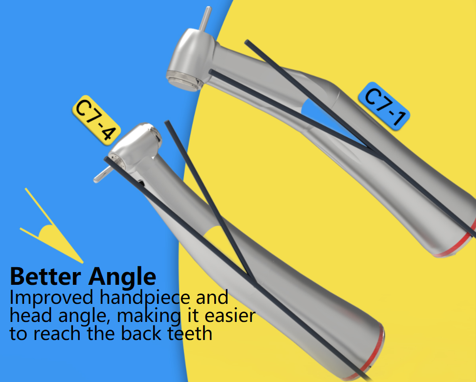 COXO(Yusendent)®増速コントラアングルハンドピースCX235C7-4（5倍速
