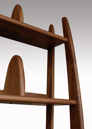 ウォールナット無垢材デスク 机 無垢家具の近藤家具