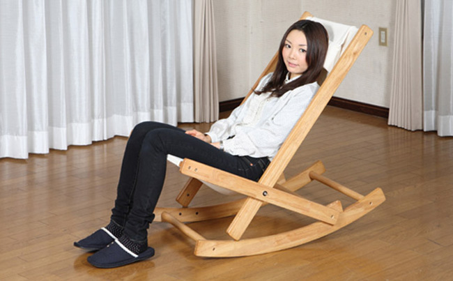 折り畳み式 ロッキングチェアー NK-2099を激安で販売する京都の村田家具