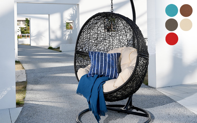 ハンギングチェア ワイド ブラック C500BKを激安で販売する京都の村田家具