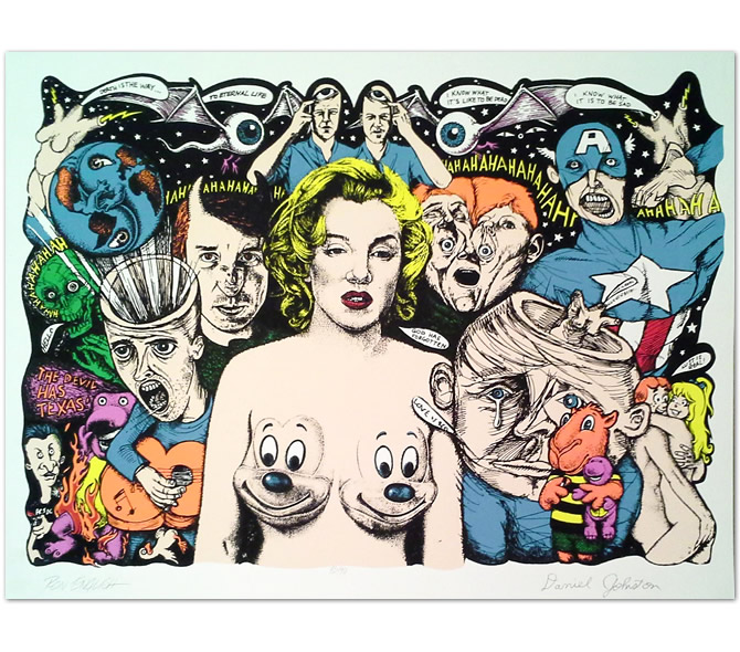 Daniel Johnston（ダニエル・ジョンストン）のポスターを販売してい