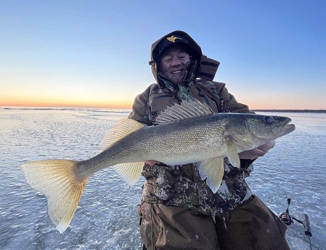 Mille Lacs Ice Walleyes | Northland Fishing Tackle