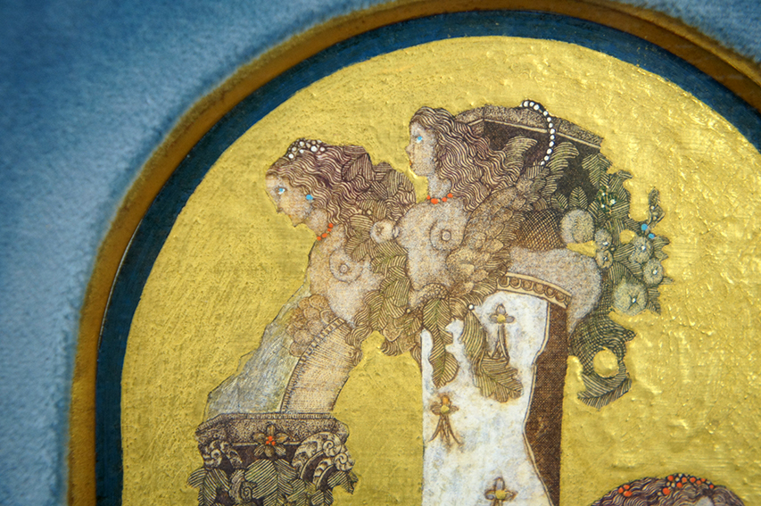 山下清澄版画額「バロック風庭園」 | Natsume Books