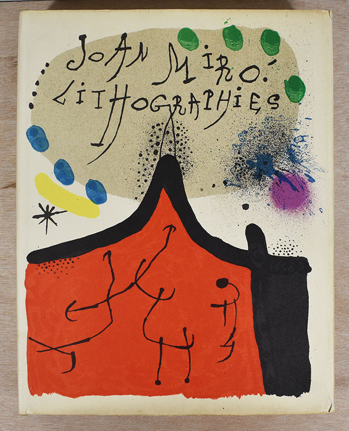 ジョアン・ミロ版画カタログレゾネ Joan Miro Litografo 4冊組（3冊特