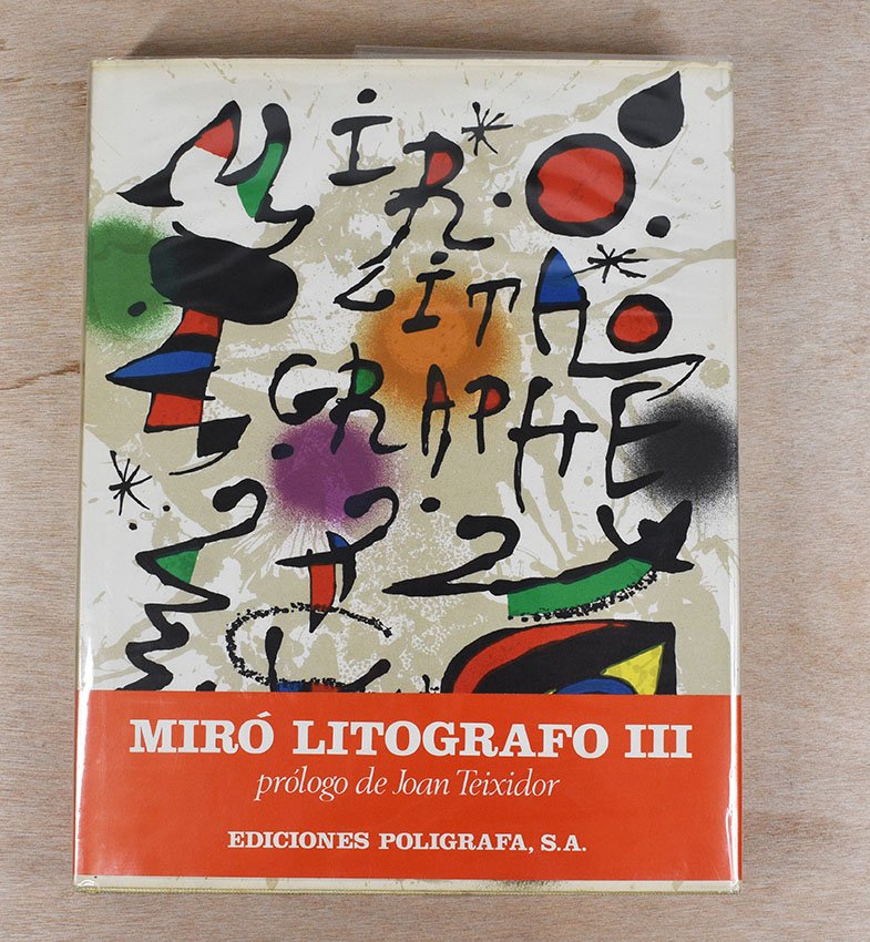 ジョアン・ミロ版画カタログレゾネ Joan Miro Litografo 4冊組（3冊特