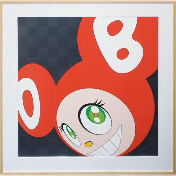 Takashi Murakami / 村上隆ポスター額「そして、そしてそしてそして