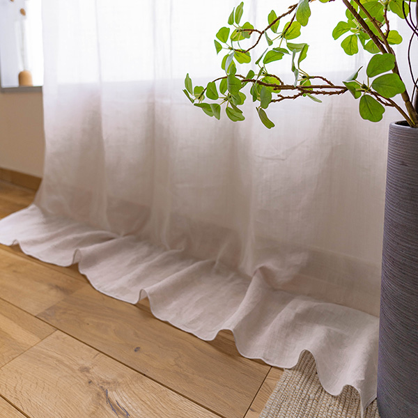 natsusobiku online store - 軽く透明感のある麻のクリップ留め