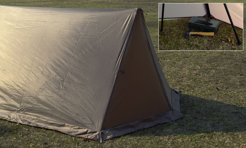 Hilander(ハイランダー) ハンガーフレームシェルター クロシェト