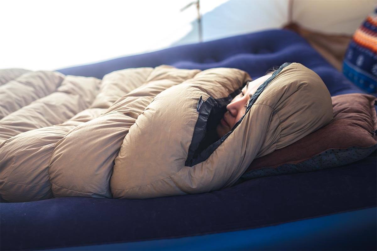 Hilander(ハイランダー) 洗えるダウンフェザーシュラフ 800 0℃ 【1年