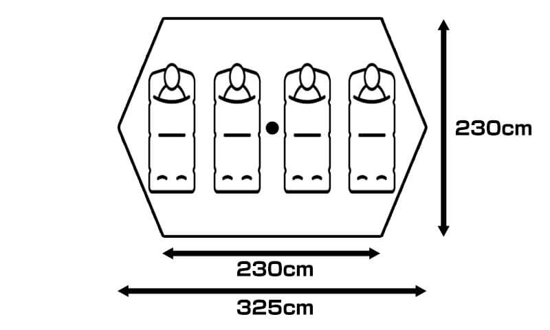 Coleman(コールマン) 【限定カラー】エクスカーションティピー/325