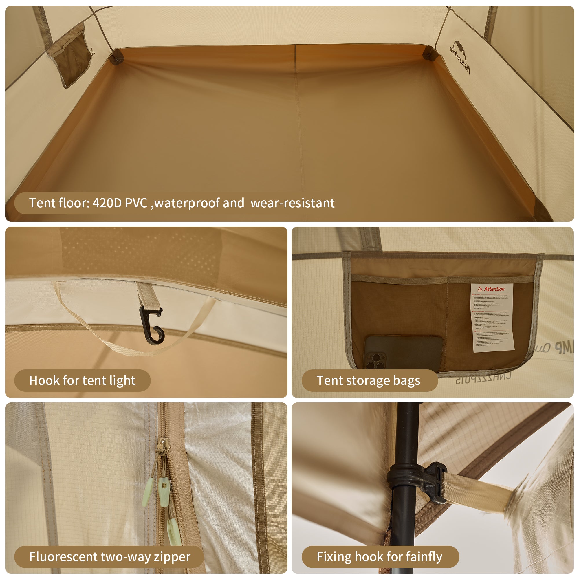 Naturehike Cloud Boat Fast Tunnel Tent