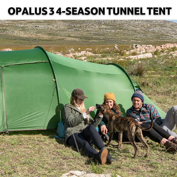 Opalus 3-Person 4-Season Tunnel Backpacking Tent | Naturehike