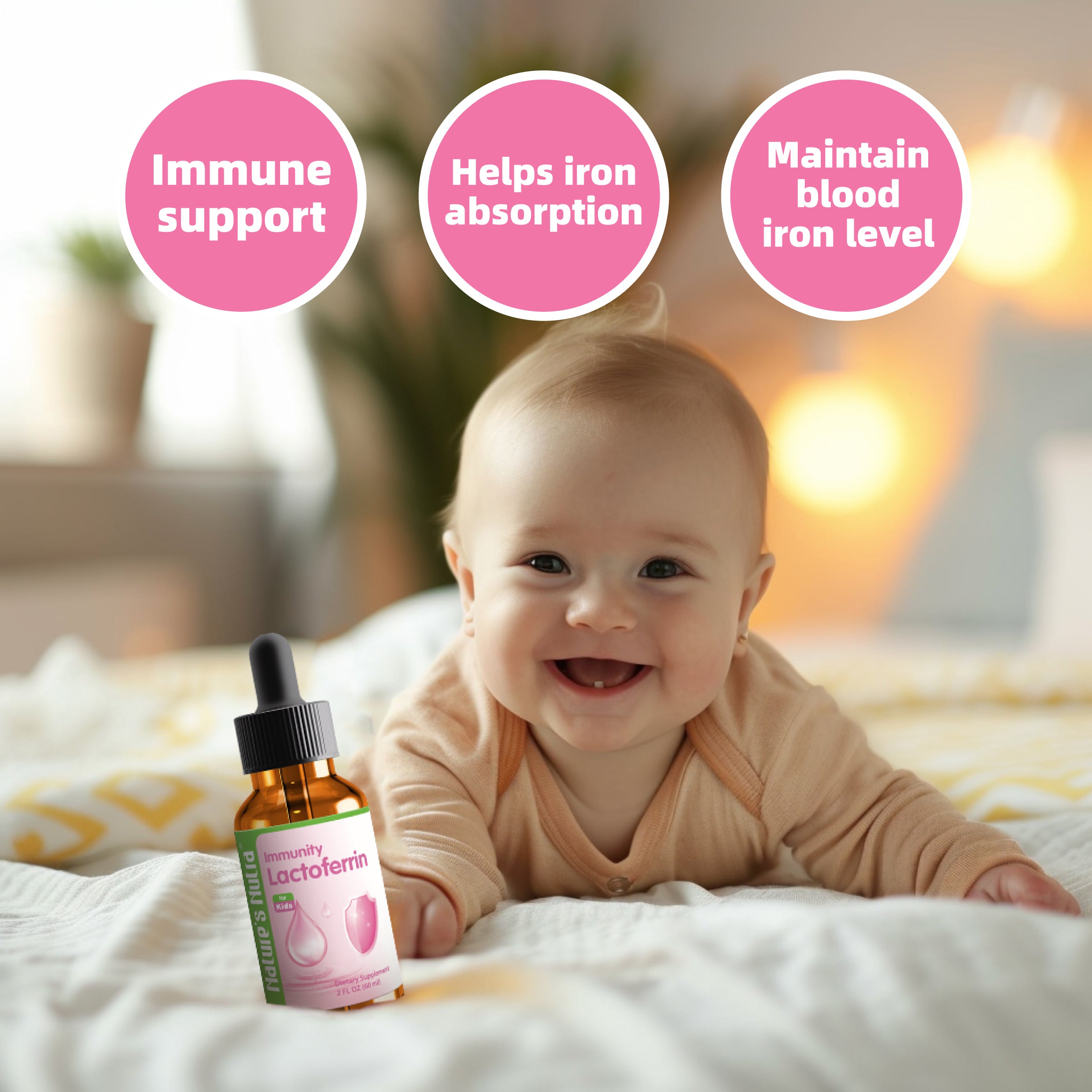 Immunity Lactoferrin 2oz – Nature'sNutra