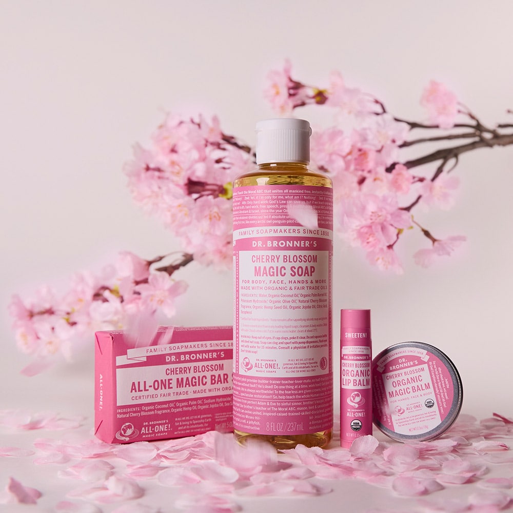 数量限定＞ドクターブロナー チェリーブロッサムセット: DR.BRONNER'S