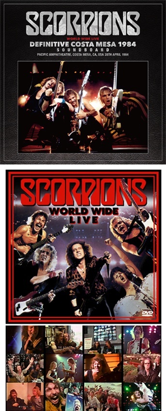 SCORPIONS - DEFINITIVE COSTA MESA 1984: SOUNDBOARD(2CD) plus Bonus