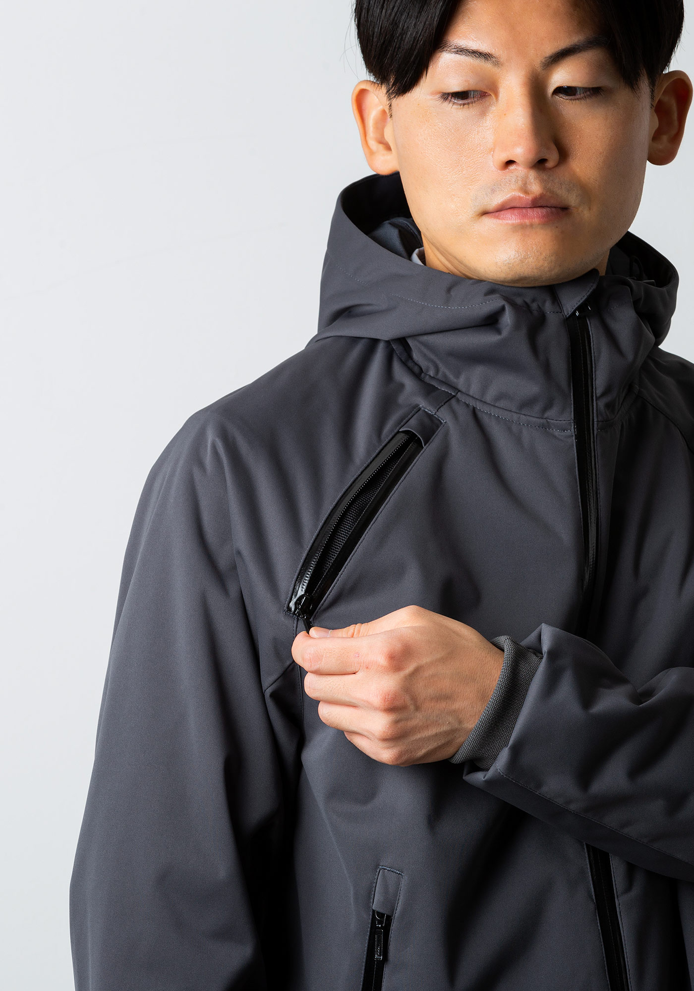 3レイヤーウィンドブレーカー｜narifuri オンラインストア