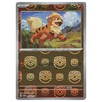 ガーディ(マスターボールミラー) C [ポケモンカード151] SV2a 058/165