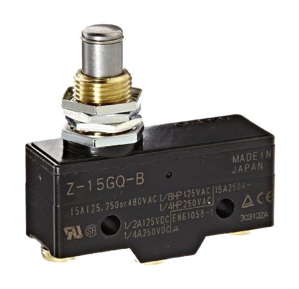 Z-15GQ-B OMRON INDUSTRIAL AUTOMATION, Microswitch, Standard