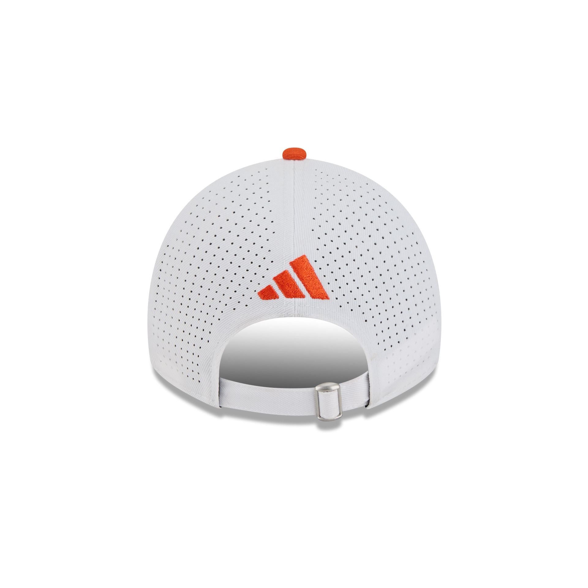 New Era x adidas Miami Hurricanes White Mascot 9TWENTY Adjustable