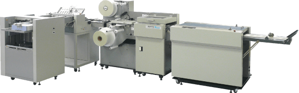 キョクエツ・コーポレーション オンデマンド印刷に適した圧着加工機