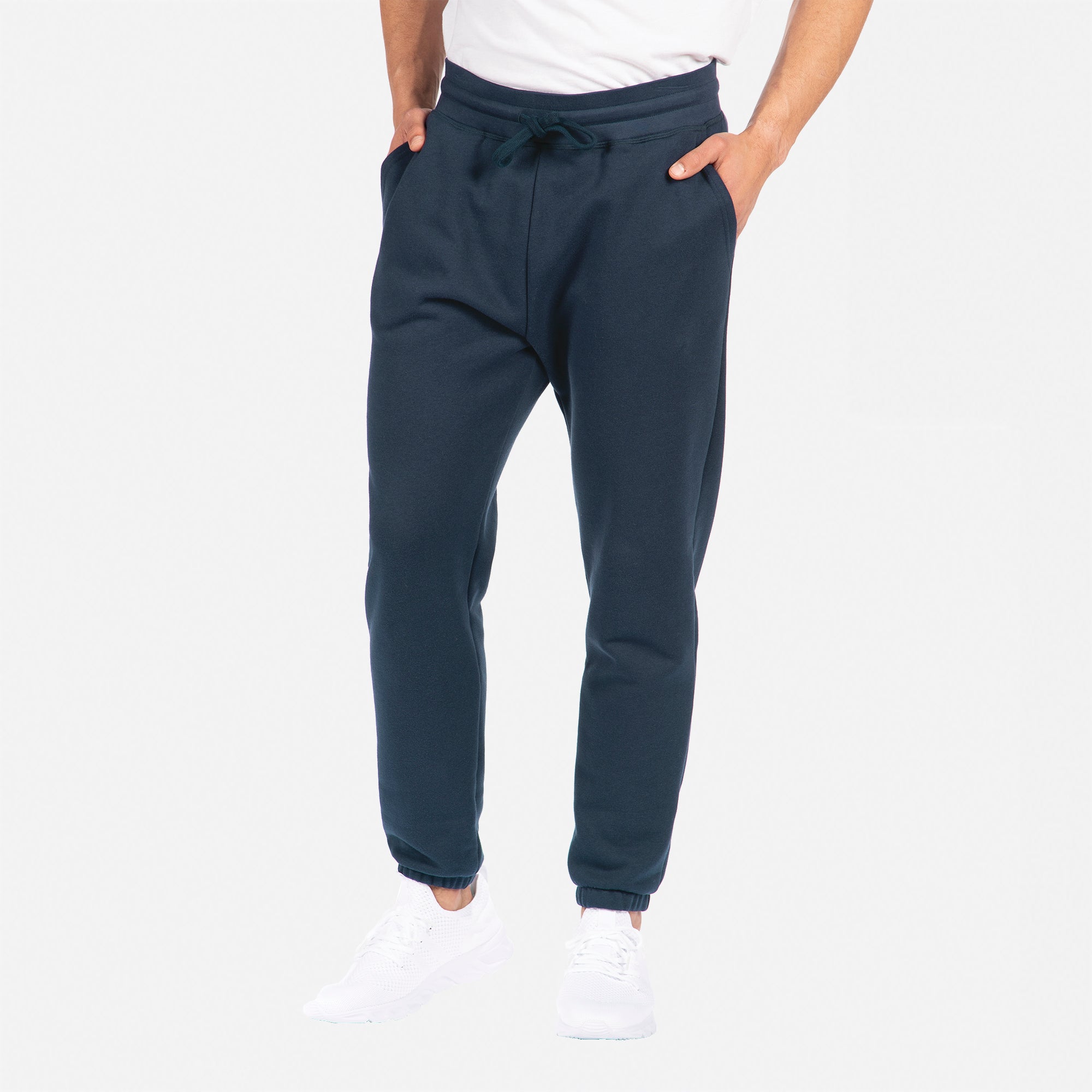 9803 Fleece Sweatpants - Midnight Navy | Next Level Apparel