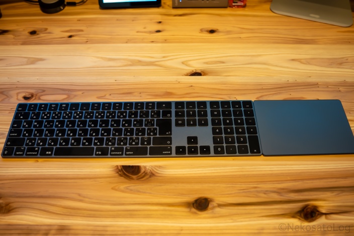 レビュー Magic Keyboard スペースグレイ】スペースグレイで揃えると