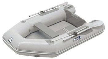 2人乗り ゴムボート LSI-230 エアーフロアモデル ライトグレー