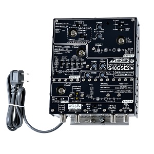 CS・BS/CATVブースター(40dB型 3.2G CATV下り1GHz対応) S40GSE2(5