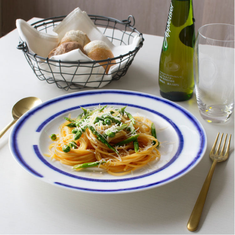 nikko食器｜Paola Navone｜26cmパスタプレート｜BLUE RING｜ニッコー