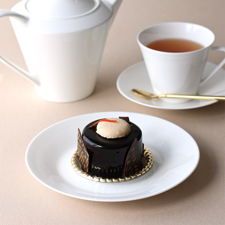 白いブランド食器｜ペア18cmプレート｜EXQUISITE｜ニッコー公式