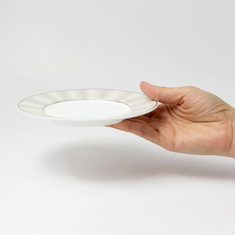 nikko食器｜15cmプレート (シルクプラチナム)｜プレート・深皿