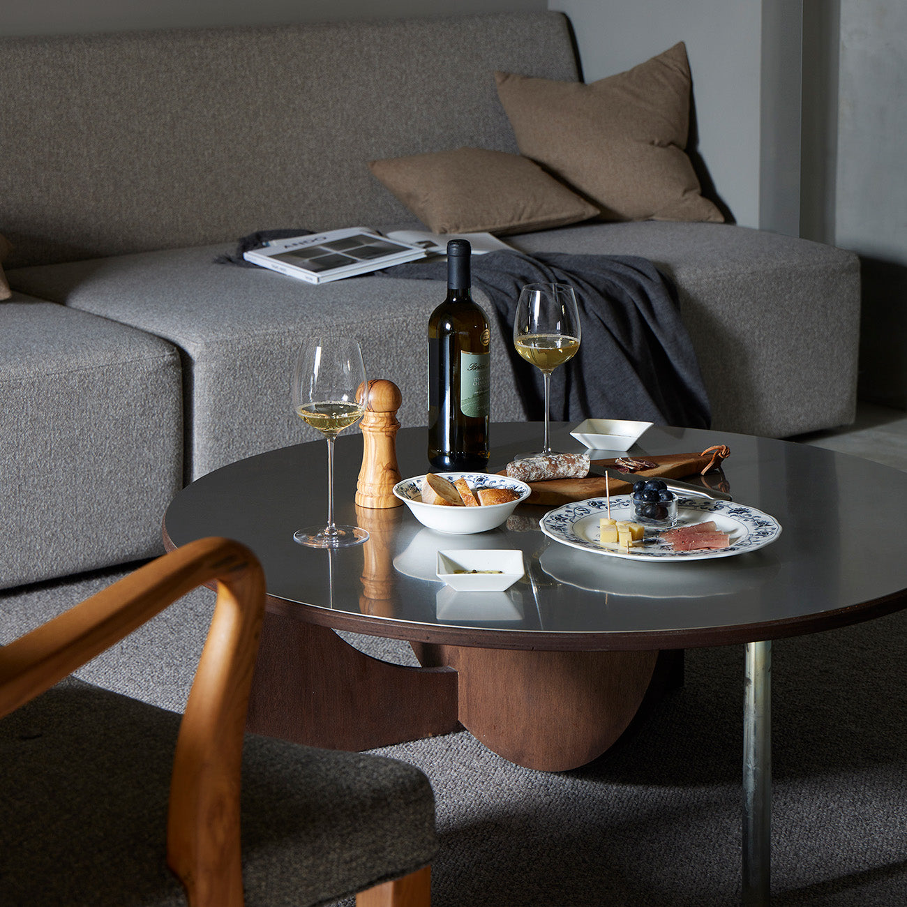 nikko食器｜25cmプレート｜プレート・深皿｜レトロカフェ食器｜ボーン