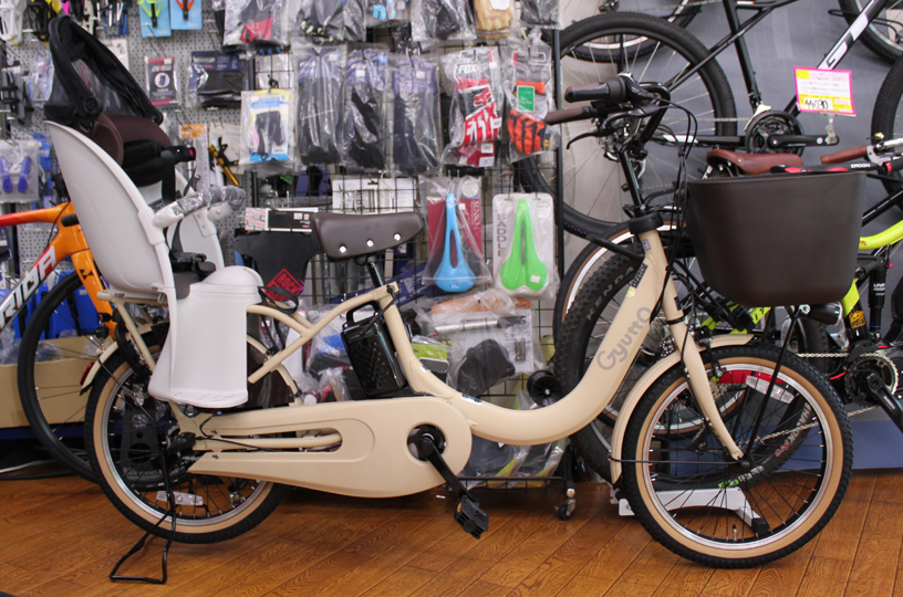 パナソニックの子乗せ電動自転車ギュットクルームR・DXが入荷いたし