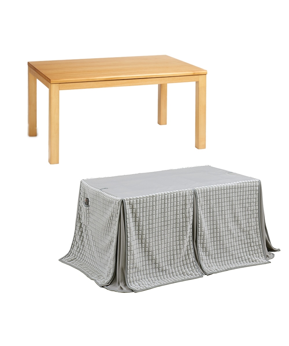 ダイニングこたつテーブル＋掛布団セット 通販【ニッセン】