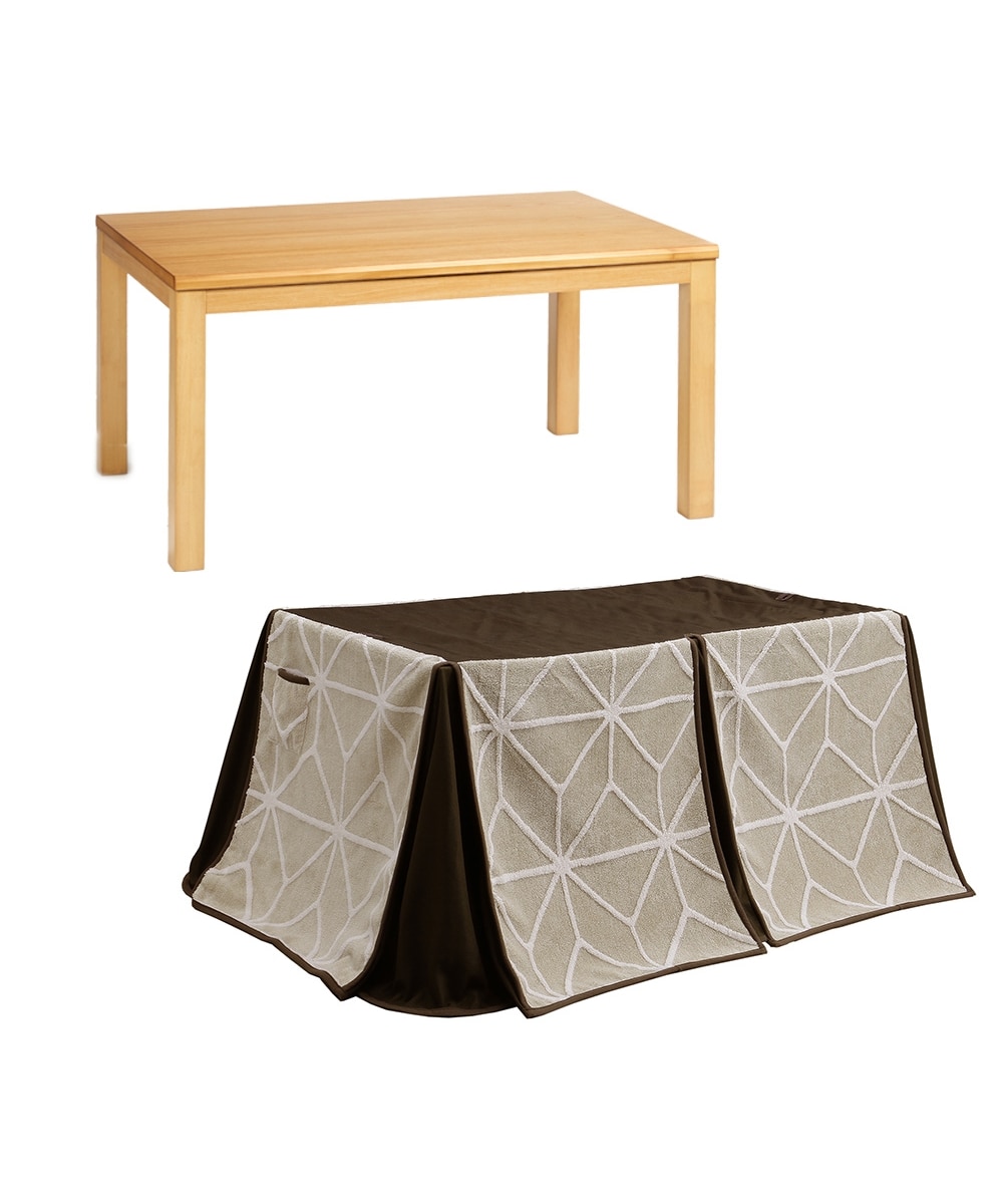 ダイニングこたつテーブル＋掛布団セット 通販【ニッセン】