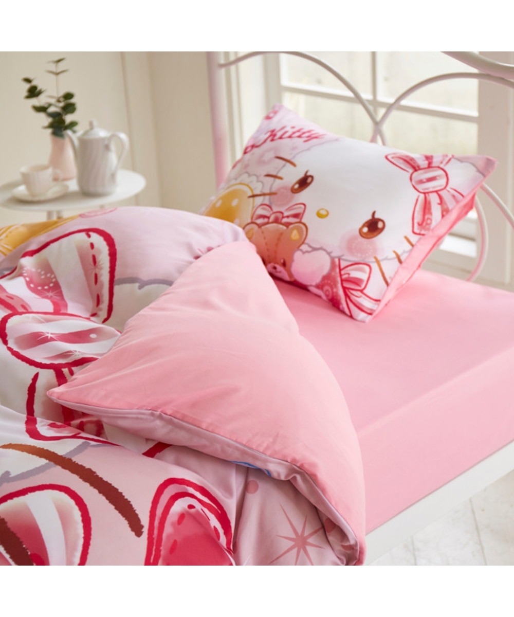 ハローキティ布団カバー3点セット 通販【ニッセン】