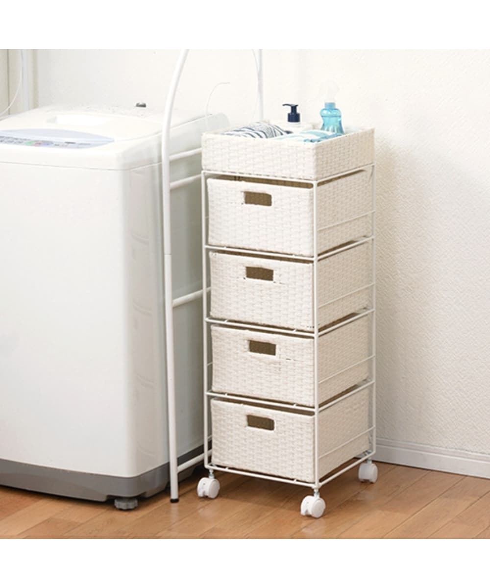 ラタン調のランドリーチェスト 通販【ニッセン】