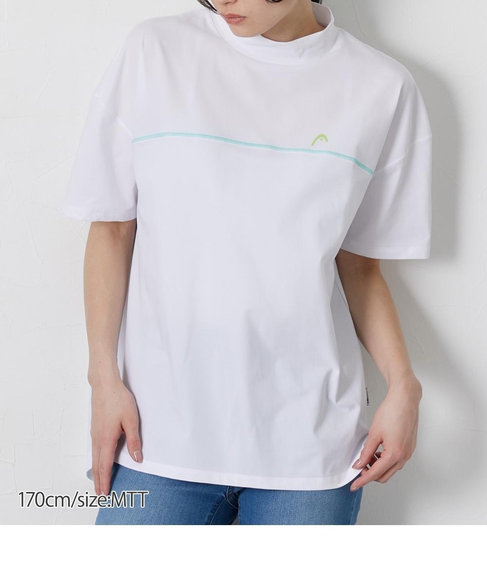 HEAD 高身長 モックネックゆるシルエットTシャツ（トールサイズ