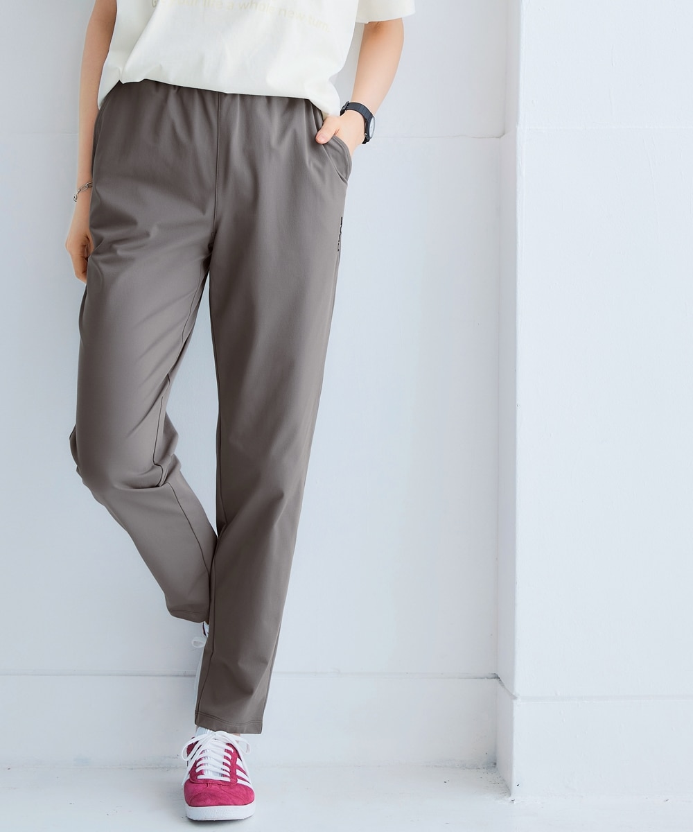 大きいサイズ＞ マルチストレッチテーパードパンツ（吸汗速乾・UV